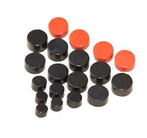Rubber caps of VRLA battery