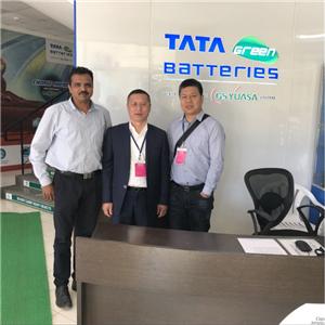Our director Mr. Chen Hong and GM Mr. Jackson visit famous customers in India